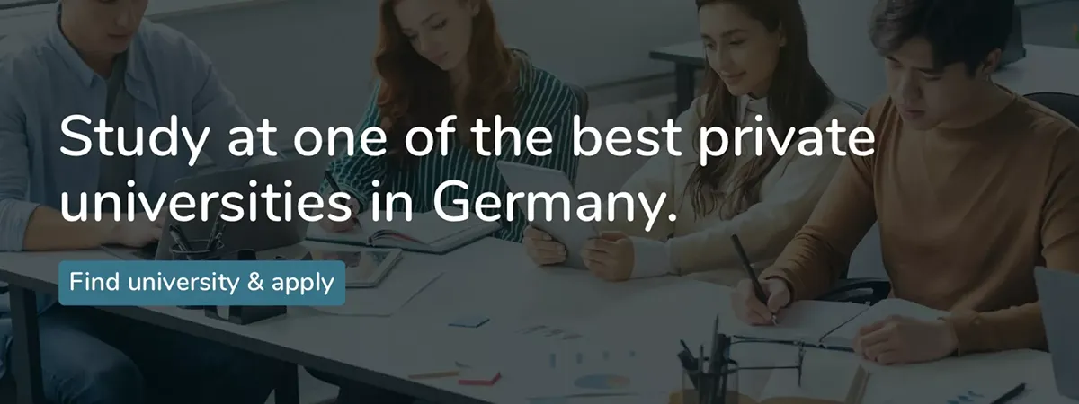 Study at one of the best private German universities.